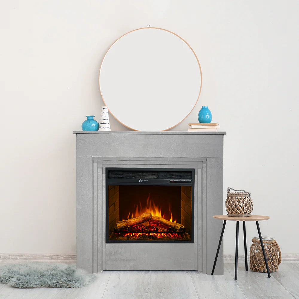 divina fire camino elettrico da terra divine fire bellini effetto cemento