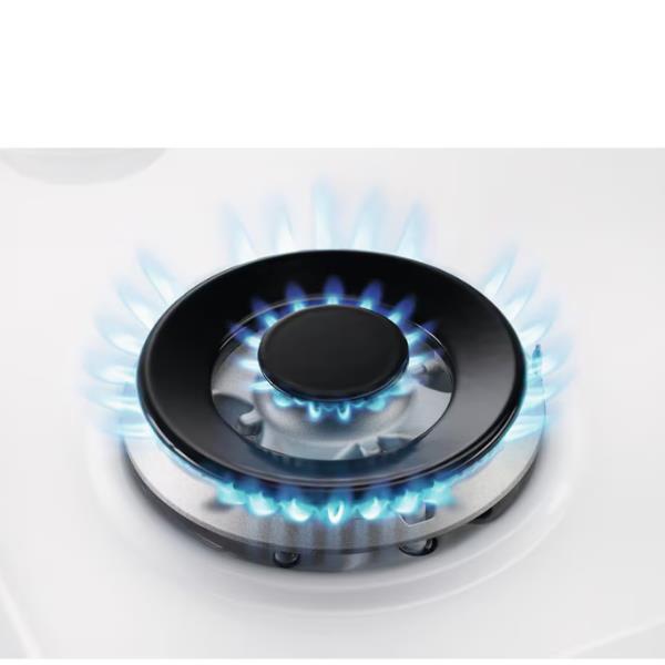 electrolux piano cottura a gas electrolux egg75372w serie 600 5 fuochi l74xp51 vetro bianco ean 7332543834105