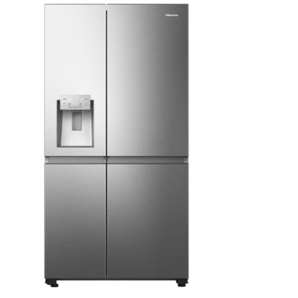 frigorifero side by side hisense rs818n4tie no frost 632 litri a179xl91xp73 classe e connetivita smart controllo vocale amazon o alexa