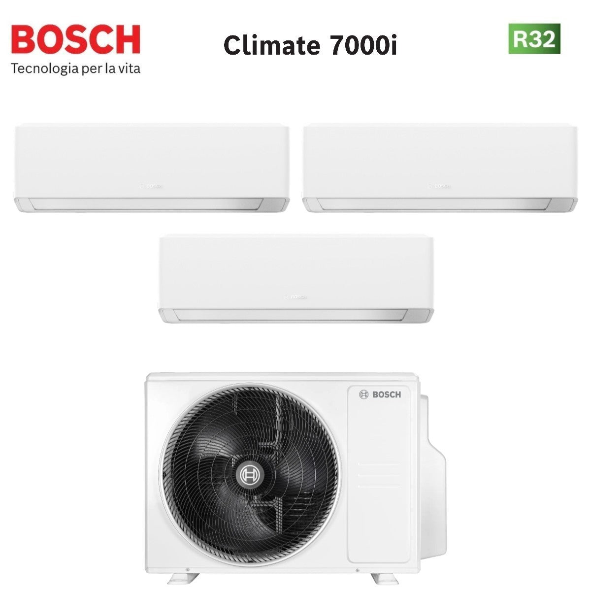 junkers bosch condizionatore trial split bosch climate 7000i white 999 con 5000m 623 e r 32 wi fi integrato
