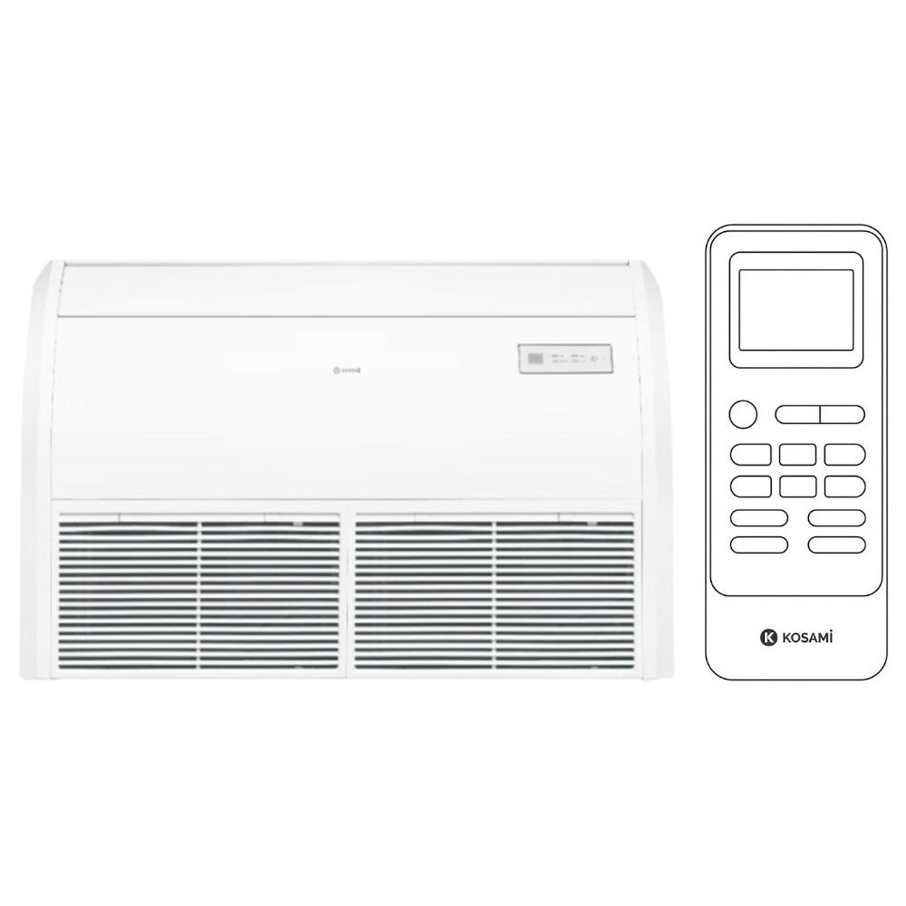 kosami condizionatore soffittopavimento kosami 24000 btu r 32 wi fi integrato con telecomando