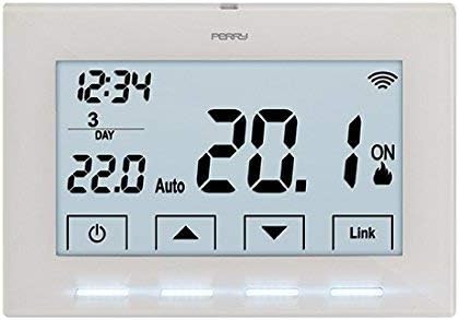 perry electric cronotermostato wi fi perry electric 1tx cr028wifikit con smartbox