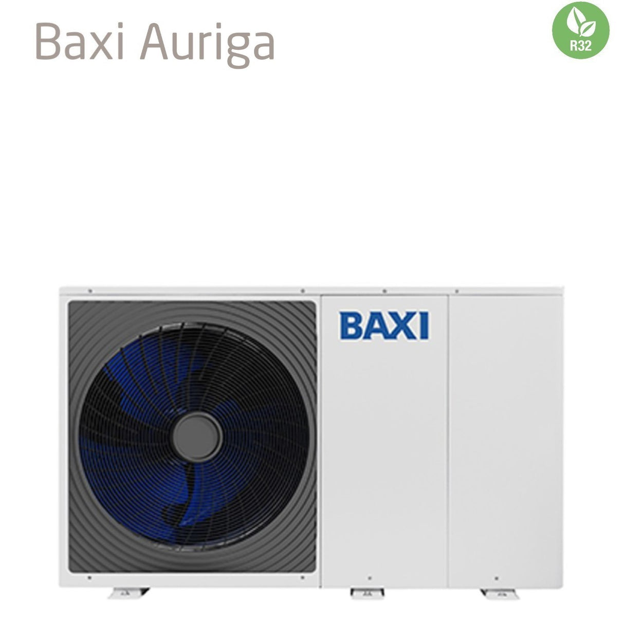 pompa di calore aria acqua monoblocco inverter baxi auriga 12t a r 32 trifase a7794578 con pannello di comando remoto incluso novita