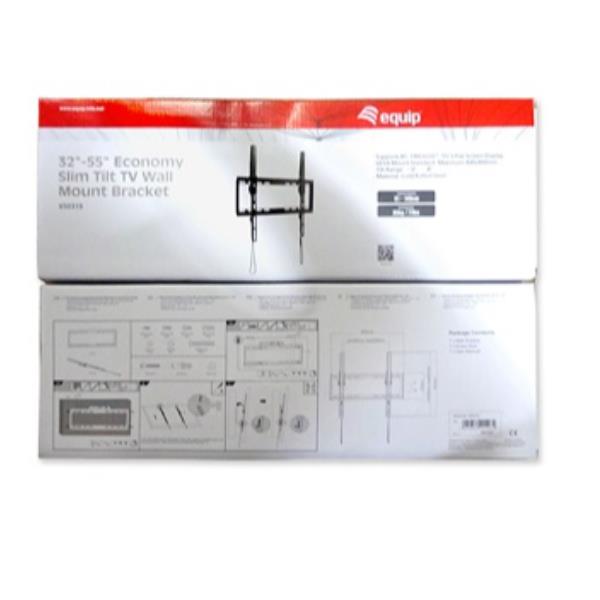 supporto tv a parete equip 650319 55
