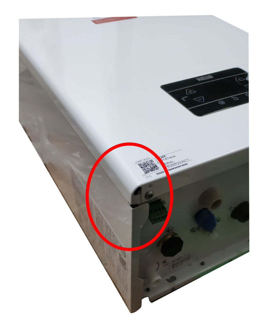 area occasioni caldaia riello start 25 kis low nox a condensazione completa di kit scarico fumi coassiale metano 20187404