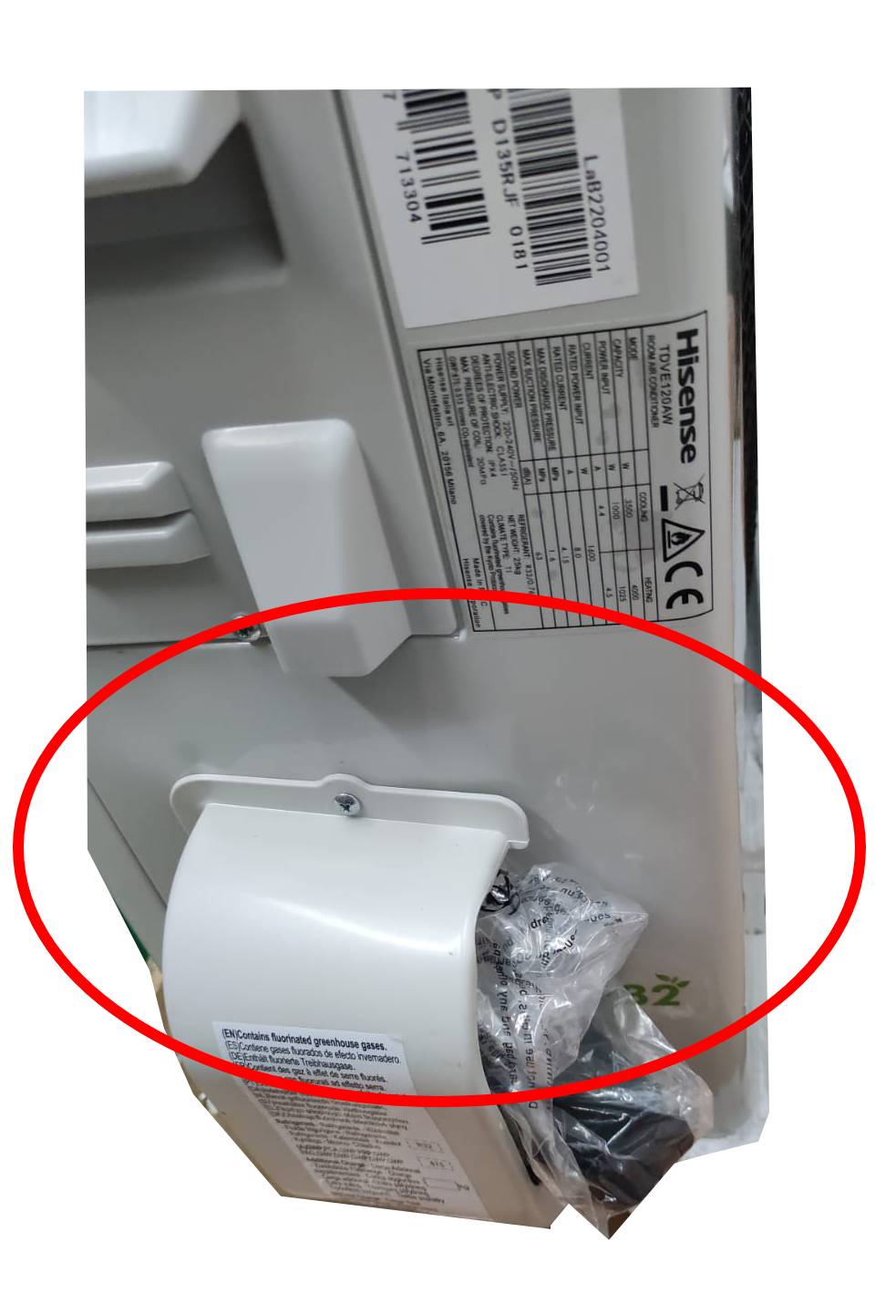 area occasioni climatizzatore condizionatore hisense inverter serie bio air 12000 btu tdve120ag _ tdve120aw r 32 wi fi integrato classe a__ a_