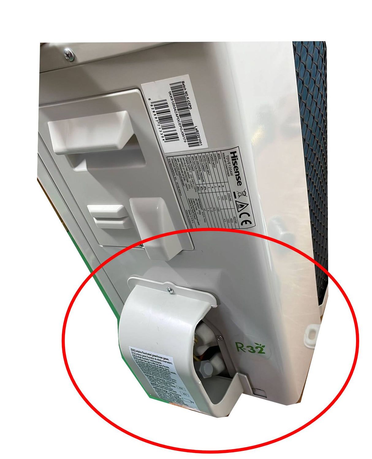 area occasioni climatizzatore condizionatore hisense inverter serie bio air 12000 btu tdve120ag _ tdve120aw r 32 wi fi integrato classe a__ a_ ao965