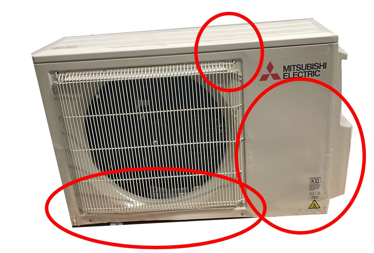area occasioni climatizzatore condizionatore mitsubishi electric dual split inverter serie smart msz hr 9+12 con mxz 2ha40vf r 32 wi fi optional 9000+12000 ao1011