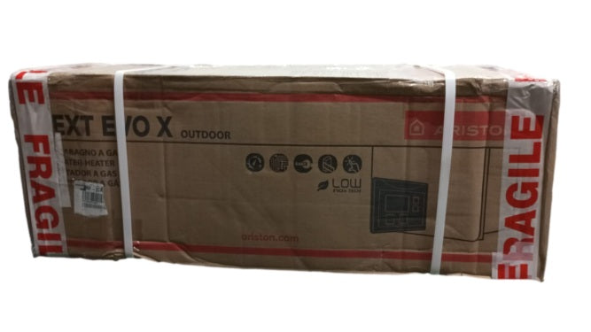 ariston area occasioni 2296 scaldabagno a gas ariston next evo x outdoor 26 eu metano 26 lt da esterno low nox 3632462