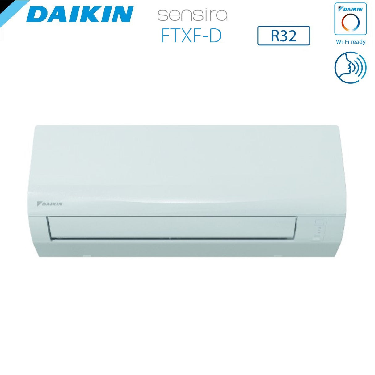 climatizzatore condizionatore daikin inverter serie ecoplus sensira 24000 btu ftxf71c d r 32 wi fi optional classe a