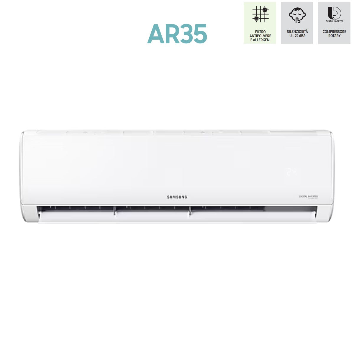 climatizzatore condizionatore inverter samsung serie ar35 9000 btu f ar09art r 32 ar09txhqasi a__ novita 8145
