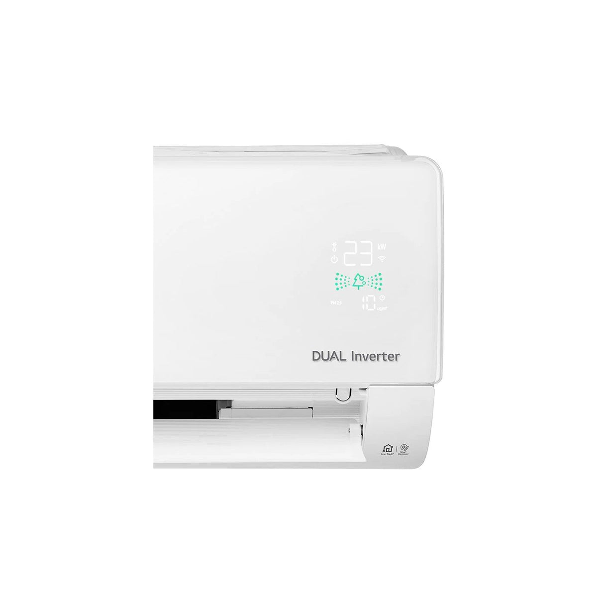 climatizzatore condizionatore lg dual split inverter serie atmosfera 9_12 con mu2r17 r 32 wi fi integrato 9000_12000