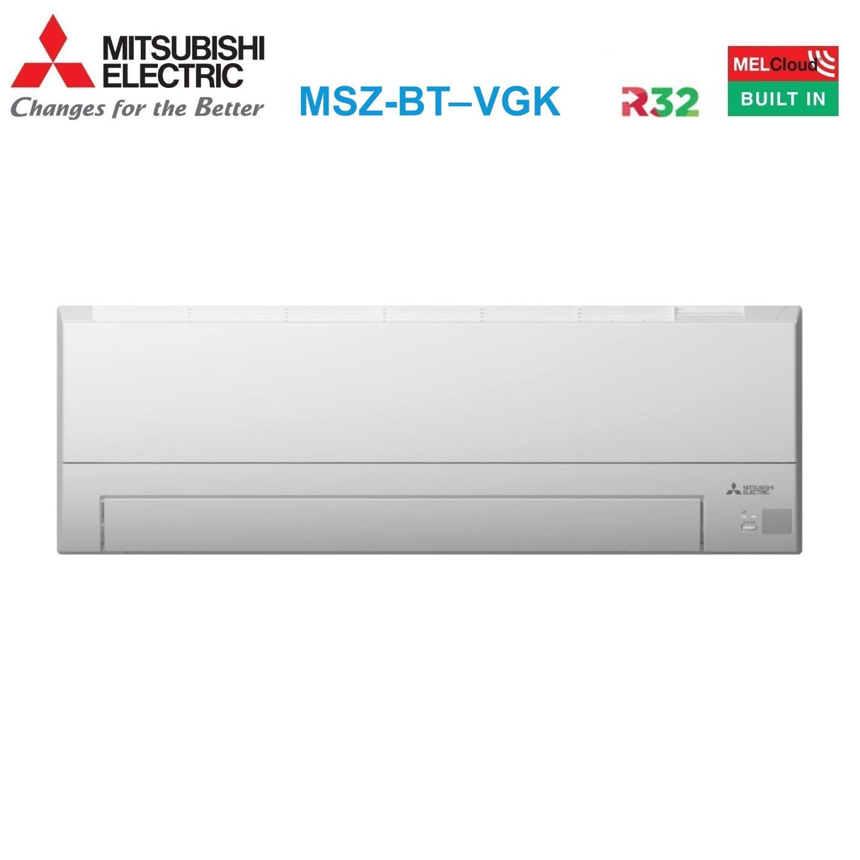 climatizzatore condizionatore mitsubishi electric dual split inverter serie msz bt 9+9 con mxz 2f33vf r 32 wi fi integrato 9000+9000