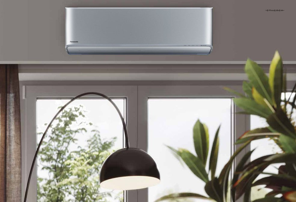 climatizzatore condizionatore panasonic dual split inverter serie etherea silver 12_12 con cu 2z50tbe r 32 wi fi optional 12000_12000 argento new 2018