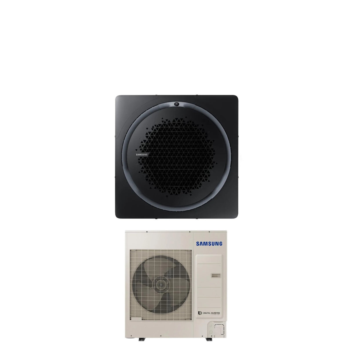 climatizzatore condizionatore samsung inverter cassetta 360 36000 btu ac100rn4pkg eu r 32 wi fi optional con comando a filo incluso vari pannelli disponibil
