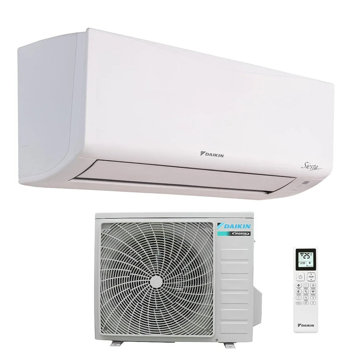 daikin climatizzatore condizionatore daikin siesta 12000 btu atxc35d r 32 wi fi optional