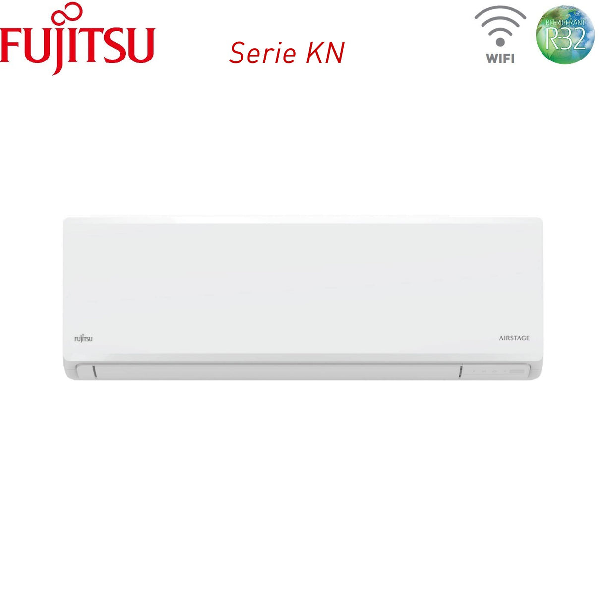 fujitsu condizionatore fujitsu quadri split inverter kn airstage 7999 con aoeg30kbta4 r 32 wi fi integrato