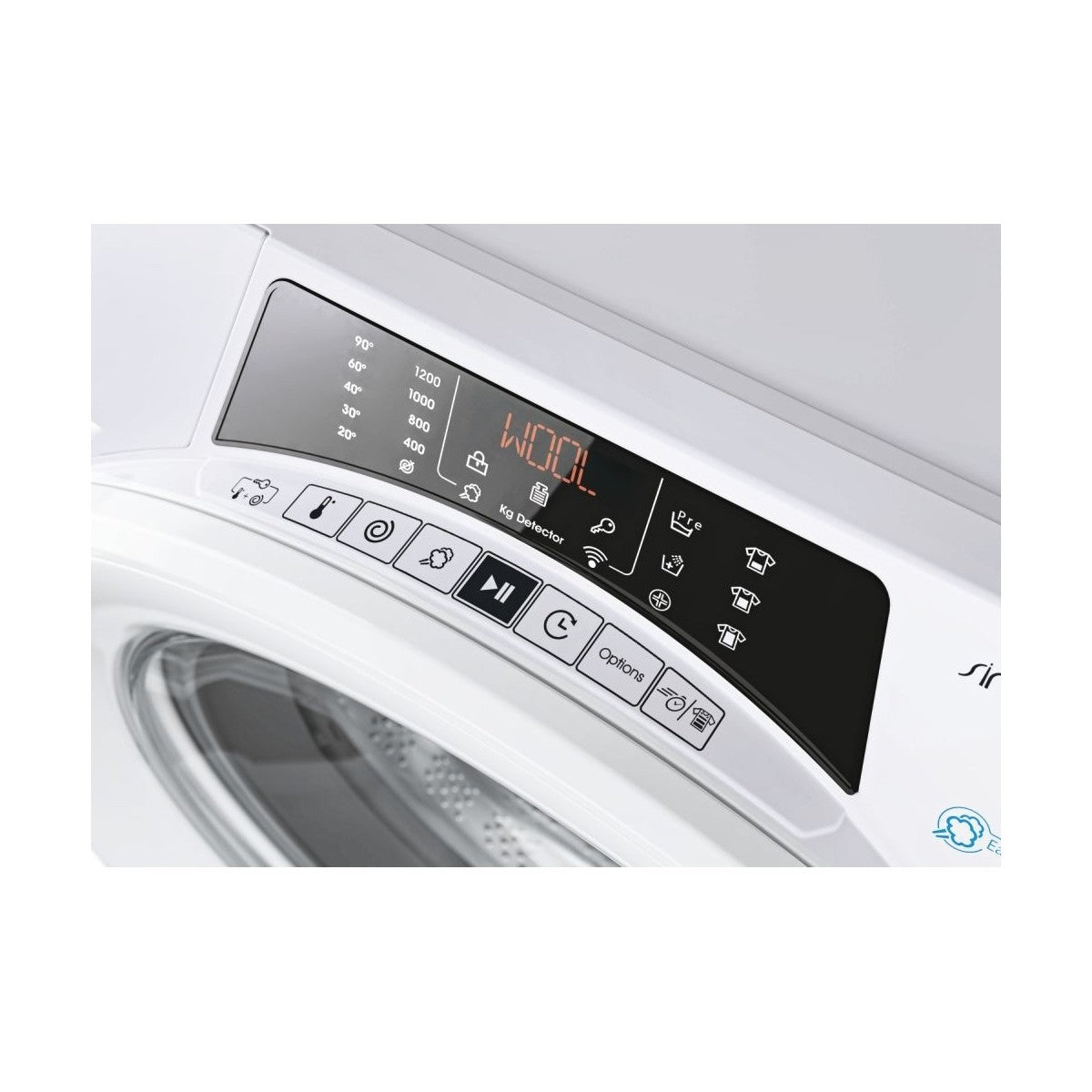 lavatrice a carica frontale candy 7 kg rapido ro4 1274dwme 1 s 1200 giri classe a