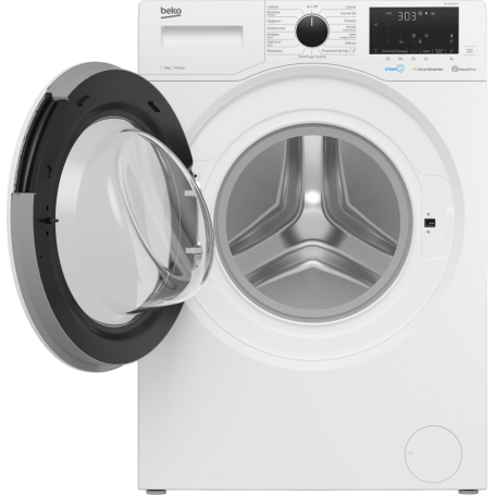 lavatrice a carico frontale beko 9 kg wtx91436ai it classe b a85xl60xp60 1400 giri bluetooth prosmart inverter 38586