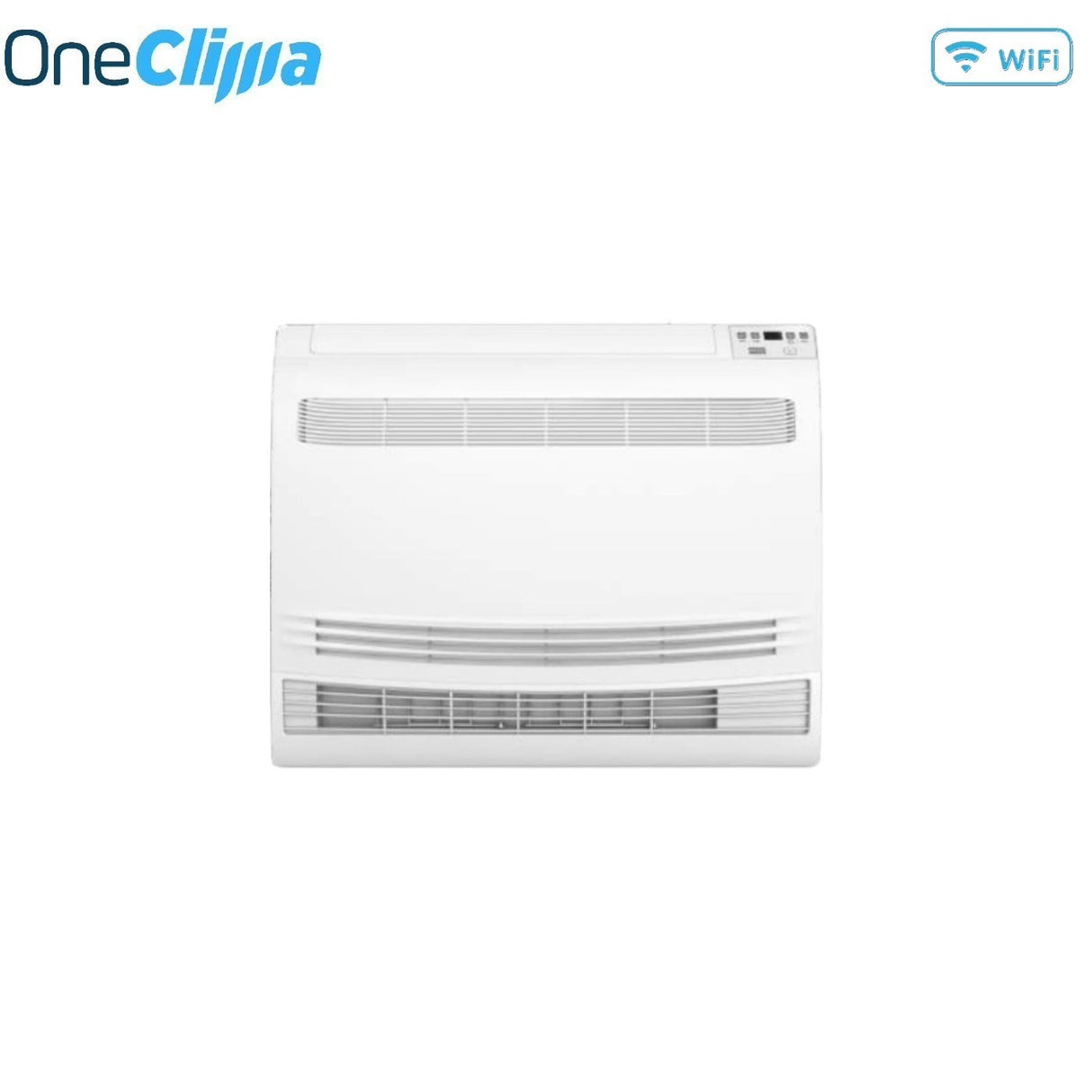 oneclima condizionatore oneclima dual split console 1212 con mlt18x2y24 r 32 wi fi optional con telecomando di serie