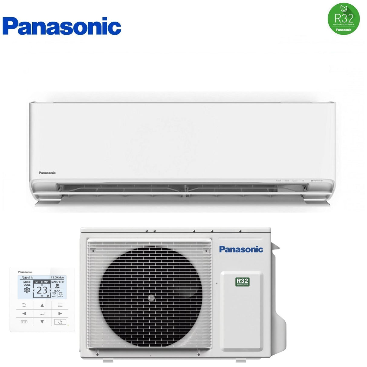 panasonic condizionatore panasonic cs 18000 btu cs z50ykea r 32 wi fi integrato con comando a filo