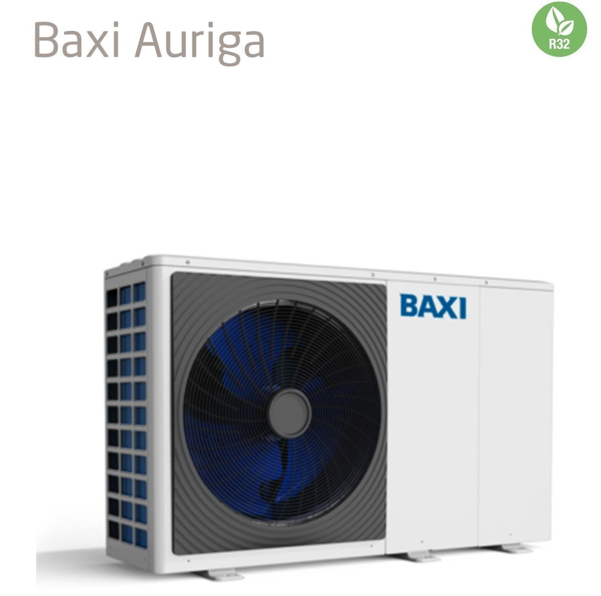 pompa di calore aria acqua monoblocco inverter baxi auriga 8m a r 32 monofase a7794572 con pannello di comando remoto incluso novita