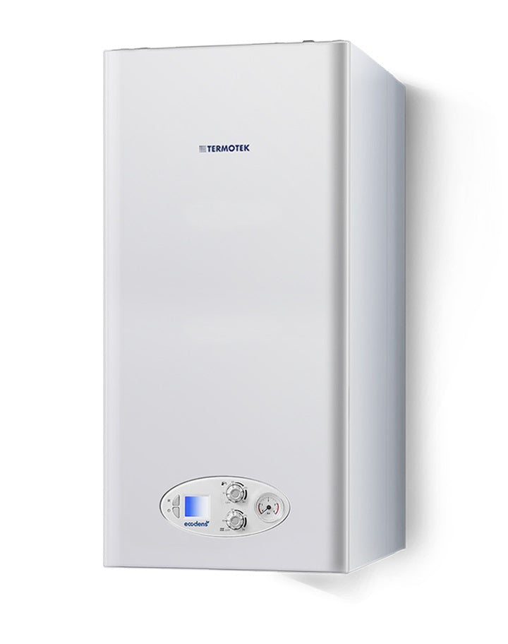 termotek caldaia termotek a condensazione ecodens 30e low nox con kit scarico fumi classe a metano