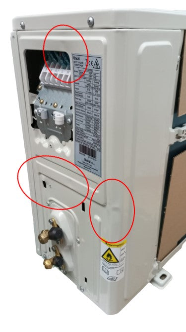 unical area occasioni 2470 climatizzatore condizionatore unical inverter serie flowy 12000 btu flwy 12h r 32 wi fi optional classe aa