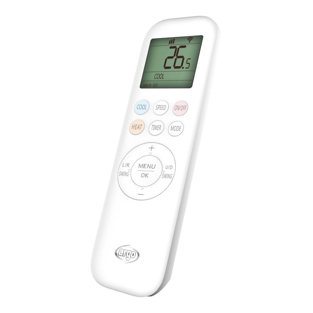 argo condizionatore argo climadesign 12000 btu r 32 wi fi integrato