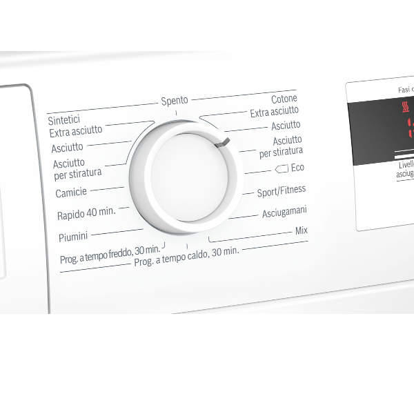 asciugatrice a_ 7kg easyclean