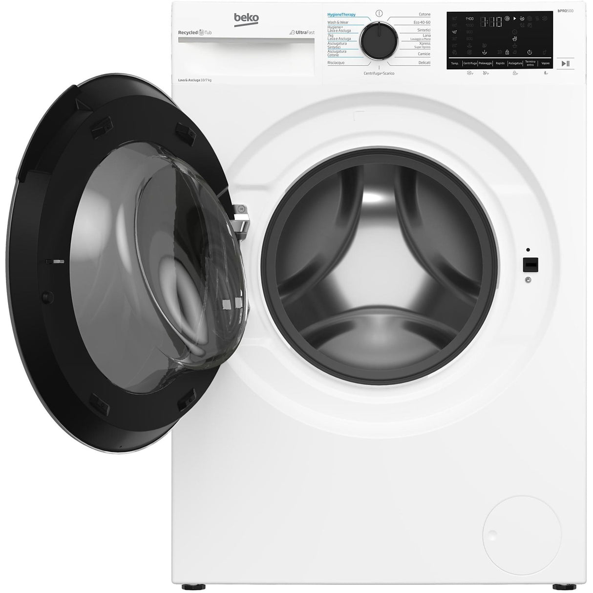 beko lavasciuga beko bdt510744s 10 kg lavaggio 7 kg asciugatura 1400 giri a845xl60xp60 bianco ean 8690842650857
