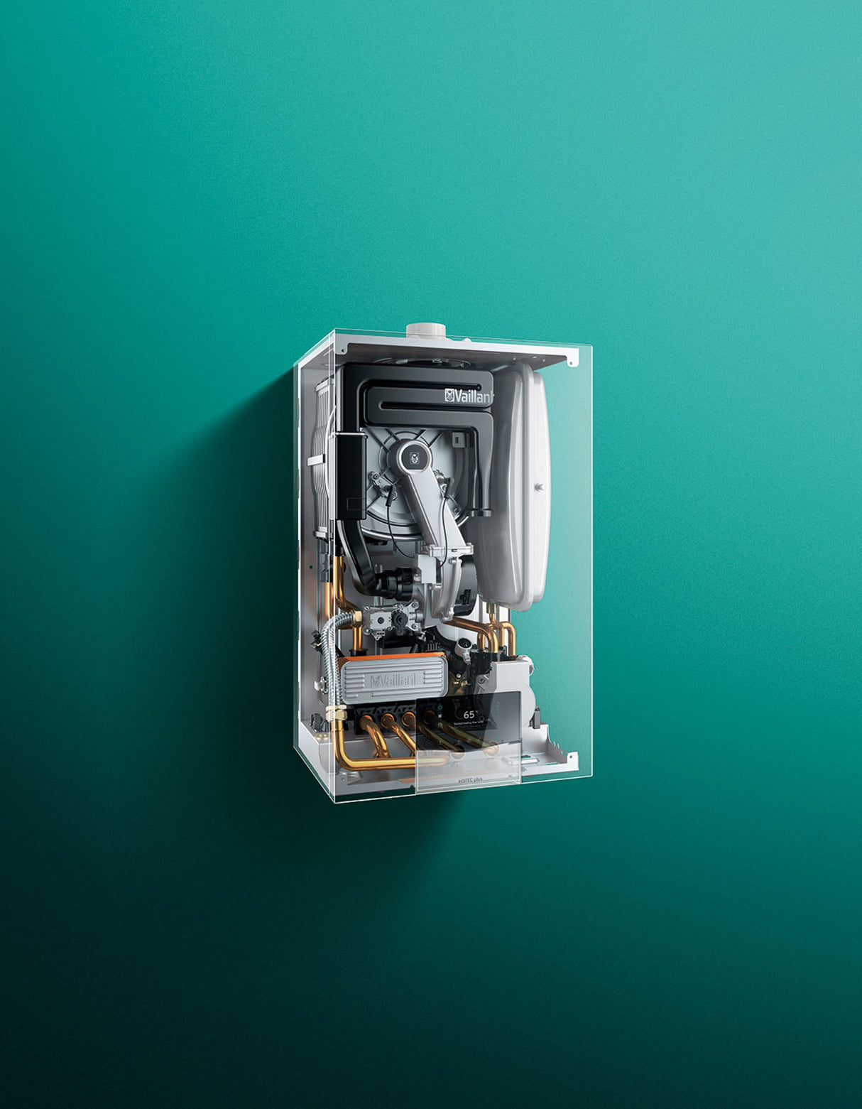 caldaia a gas vaillant a condensazione ecotec plus vmw 26 cs 1 5 cfi con vsmart wi fi metano o gpl completo di kit scarico fumi
