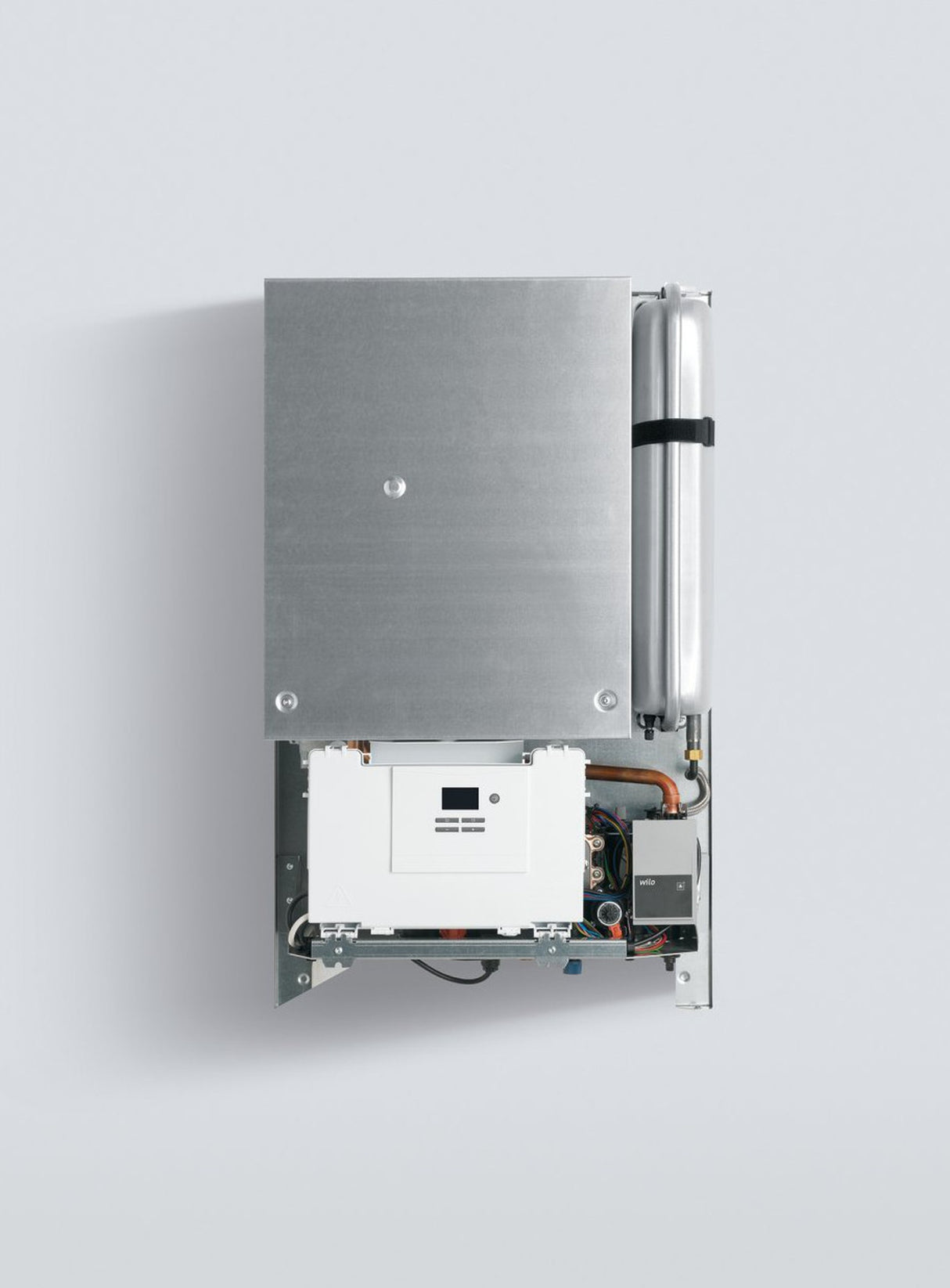 caldaia a gas vaillant ecoinwall plus a condensazione vmw 266 2 5 i completa di kit scarico fumi erp gpl