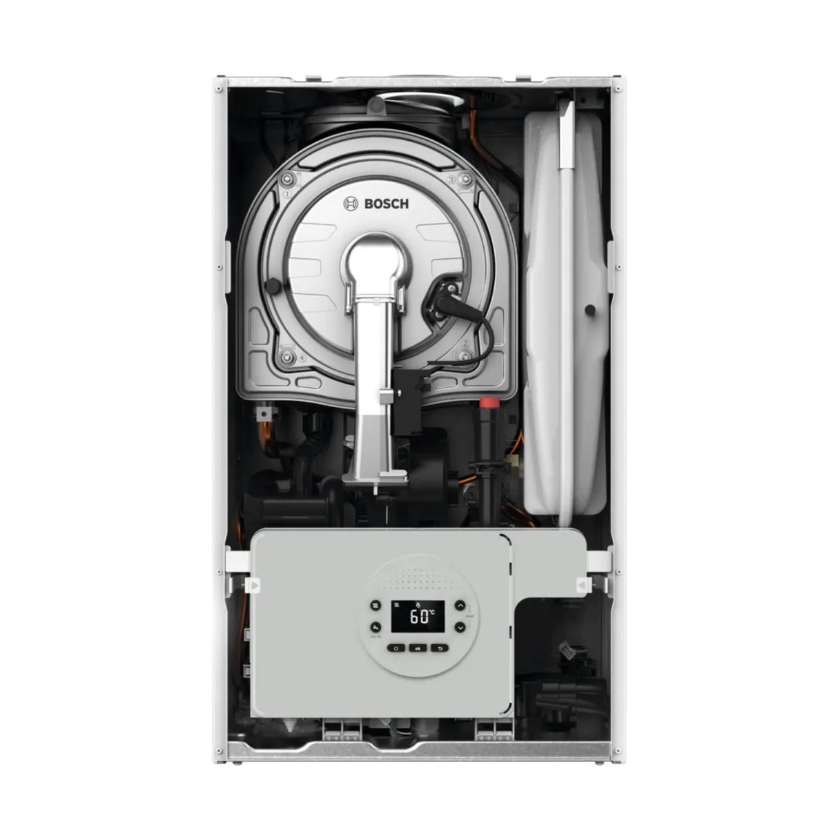 caldaia bosch a condensazione modello condens 1200 w gc 1200w 24 kw completa di kit scarico fumi cod 7716704745 classe a
