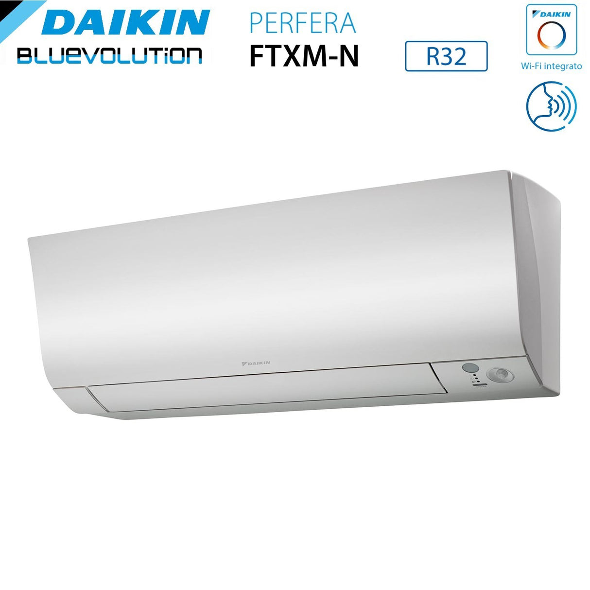 climatizzatore condizionatore daikin bluevolution dual split inverter serie ftxm n perfera 9+9 con 2mxm40a r 32 wi fi integrato 9000+9000 garanzia italiana
