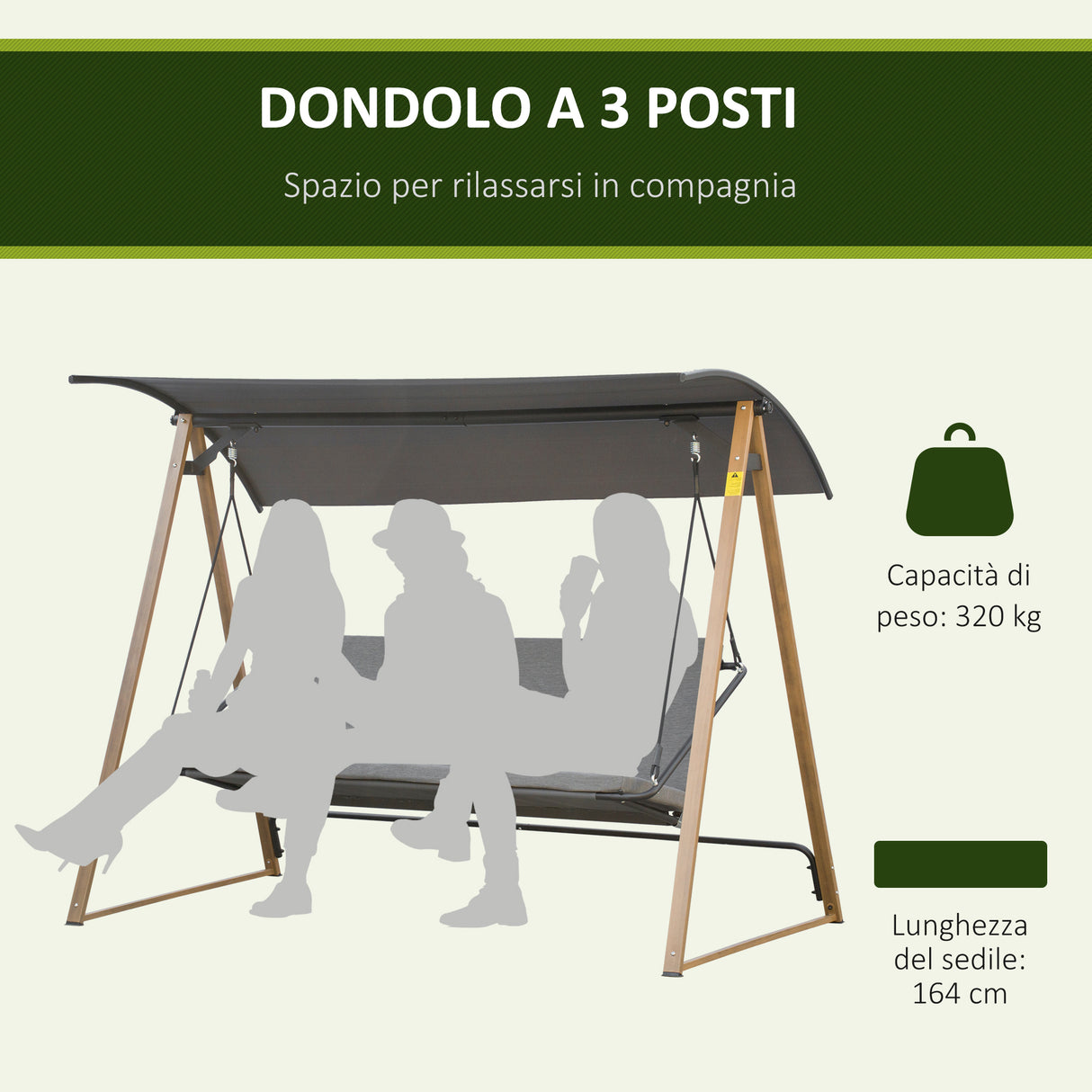 immagine-4-easycomfort-easycomfort-dondolo-da-giardino-3-posti-con-tettuccio-regolabile-in-acciaio-224x133x173cm-grigio