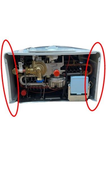 hermann saunier duval area occasioni scaldabagno a camera aperta hermann saunier duval opalia c 141 li p low nox gpl con accensione elettronica 8000024731