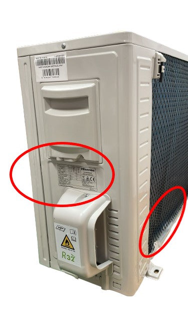 hisense area occasione climatizzatore condizionatore hisense inverter serie easy smart 12000 btu ca35mr05g ca35mr05w r 32 wi fi optional classe aa