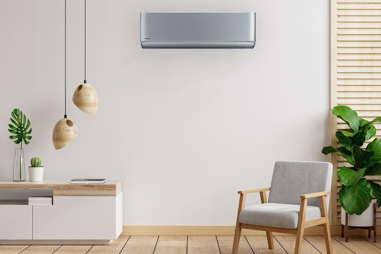 panasonic climatizzatore condizionatore panasonic dual split inverter serie etherea silver 77 con cu 2z35tbe r 32 wi fi integrato 70007000 argento
