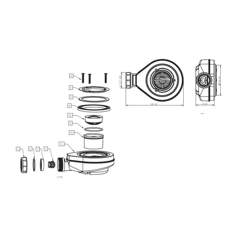 sfa piatto doccia sfa kinedo pietraviva 120 x 80 cm in resina effetto pietra bianco opaco ean 8033237883728