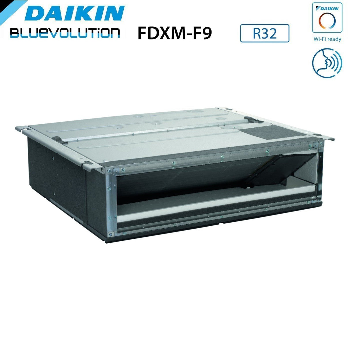 climatizzatore condizionatore daikin bluevolution dual split canalizzato canalizzabile inverter serie fdxm f9 9_12 con 2mxm40m r 32 wi fi optional 9000_12000 garanzia italiana 7820
