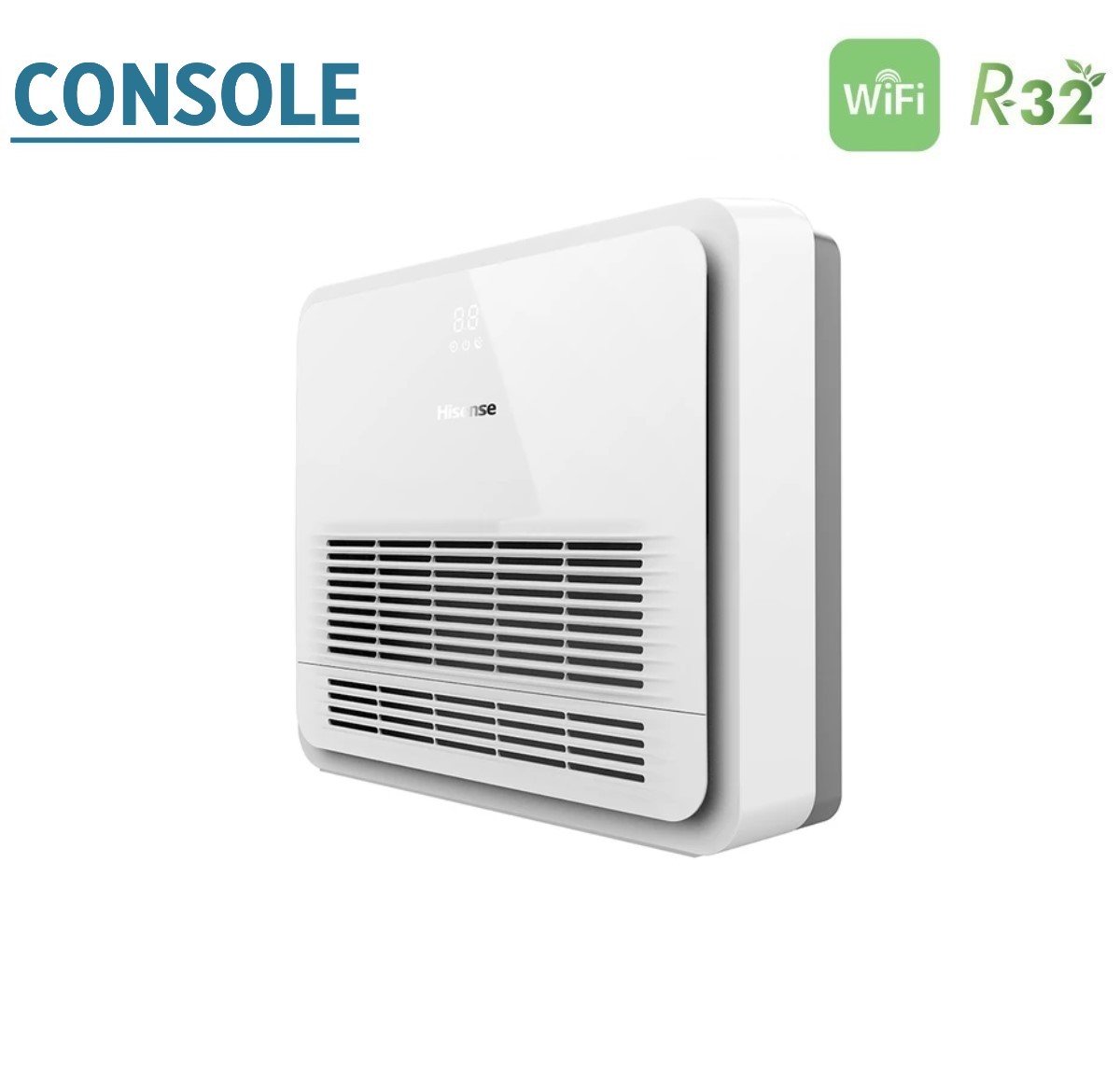 climatizzatore condizionatore hisense dual split console 9_9 con 2amw35u4rgc r 32 wi fi optional telecomando di serie incluso 9000_9000 10903
