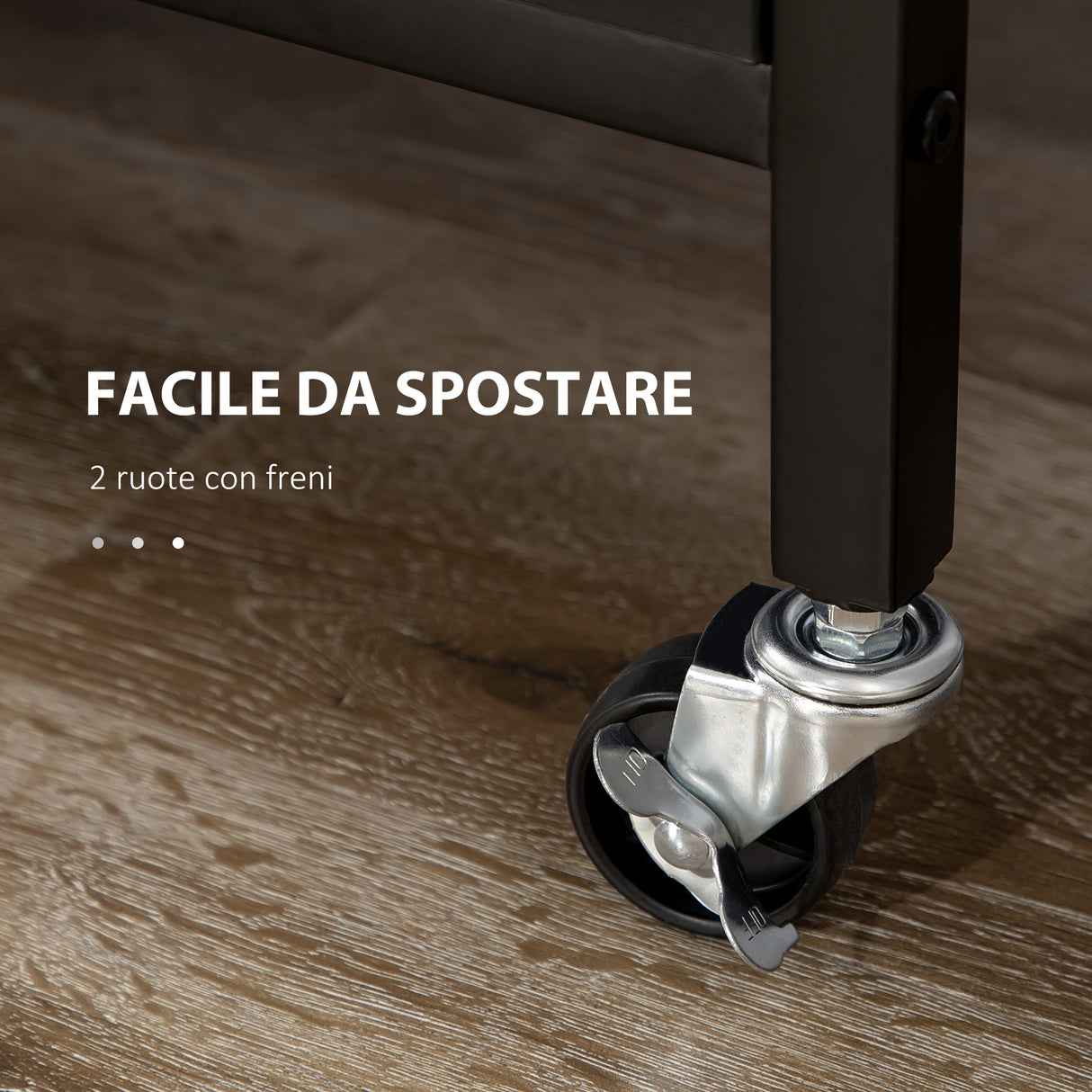 immagine-5-easycomfort-easycomfort-carrello-da-cucina-a-3-livelli-con-2-ruote-cesto-estraibile-e-vassoio-75x43-5x91-cm-color-legno-e-nero