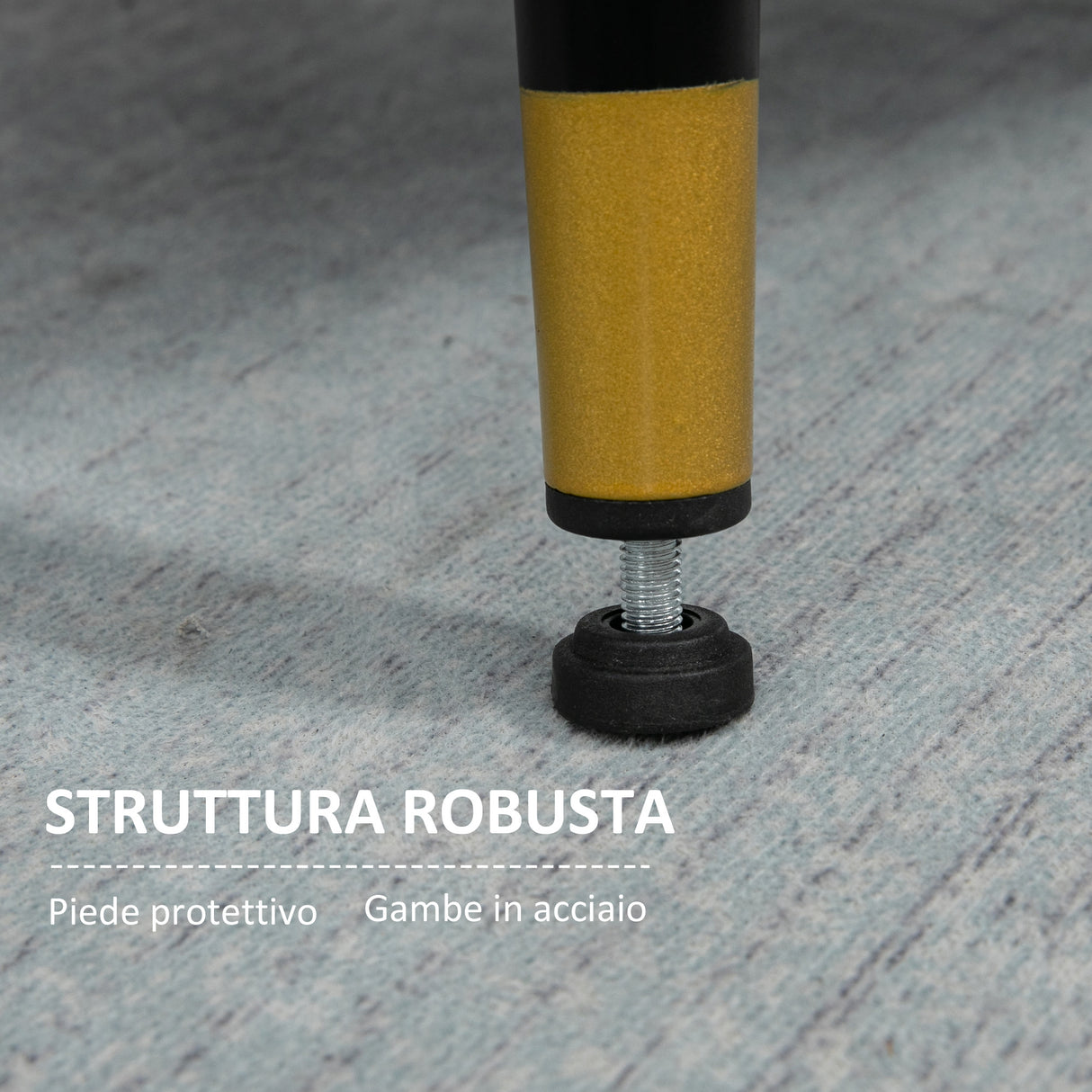 easycomfort easycomfort poltrona moderna in tessuto con seduta imbottita e gambe in acciaio 76x68x80 cm grigio