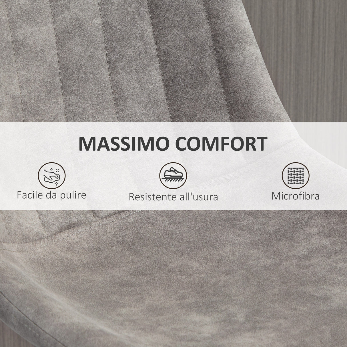 easycomfort easycomfort set 2 sgabelli da bar con schienale poggiapiedi e altezza regolabile stile industriale grigio