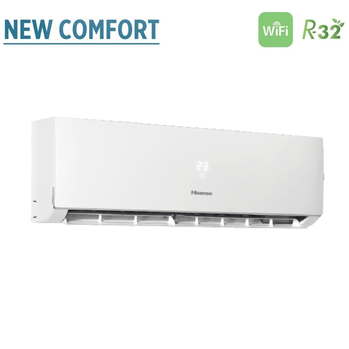 offerta climatizzatore condizionatore hisense inverter serie new comfort 12000 btu dj35ve0ag _ cf35mr04w r 32 wi fi optional classe a__ a_