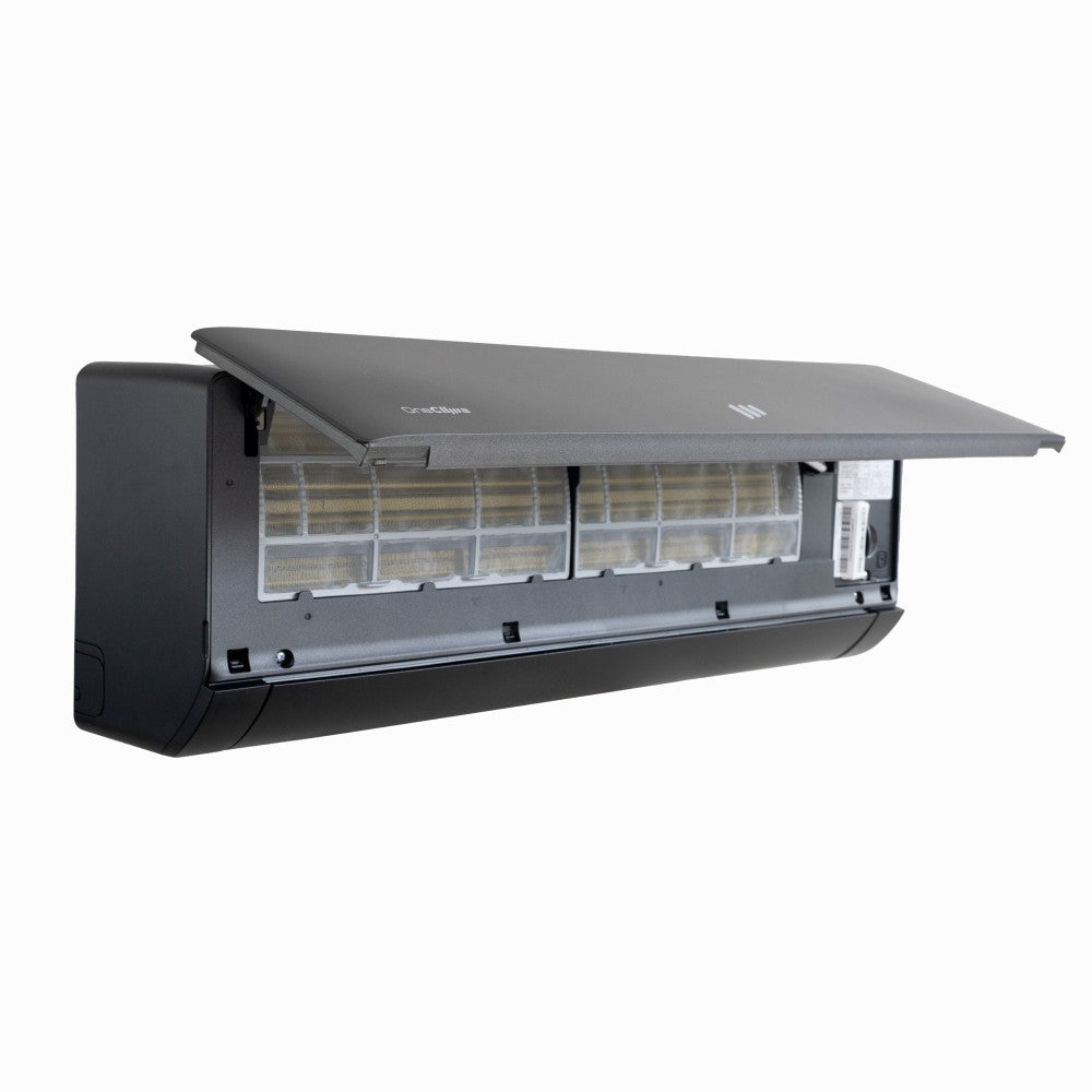 oneclima condizionatore dual split oneclima prime black 1218 con mlt27x3y24 r 32 wi fi integrato