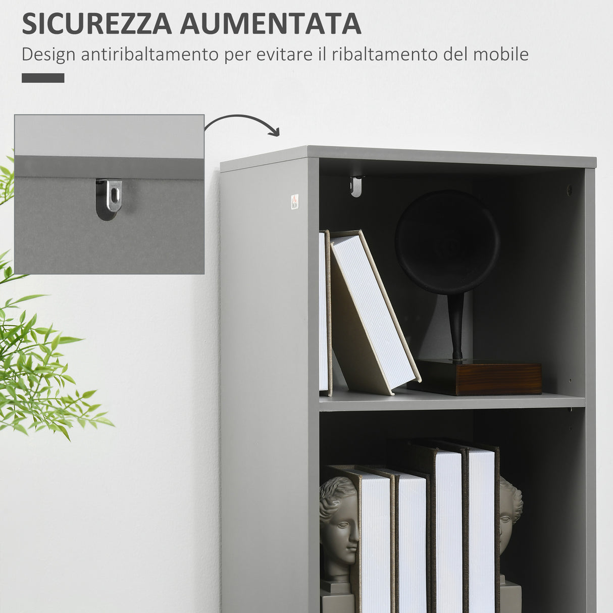 immagine-6-easycomfort-easycomfort-mobile-multiuso-in-truciolato-e-metallo-con-2-ripiani-aperti-e-armadietto-a-3-livelli-40x38x170cm-grigio-e-color-rovere