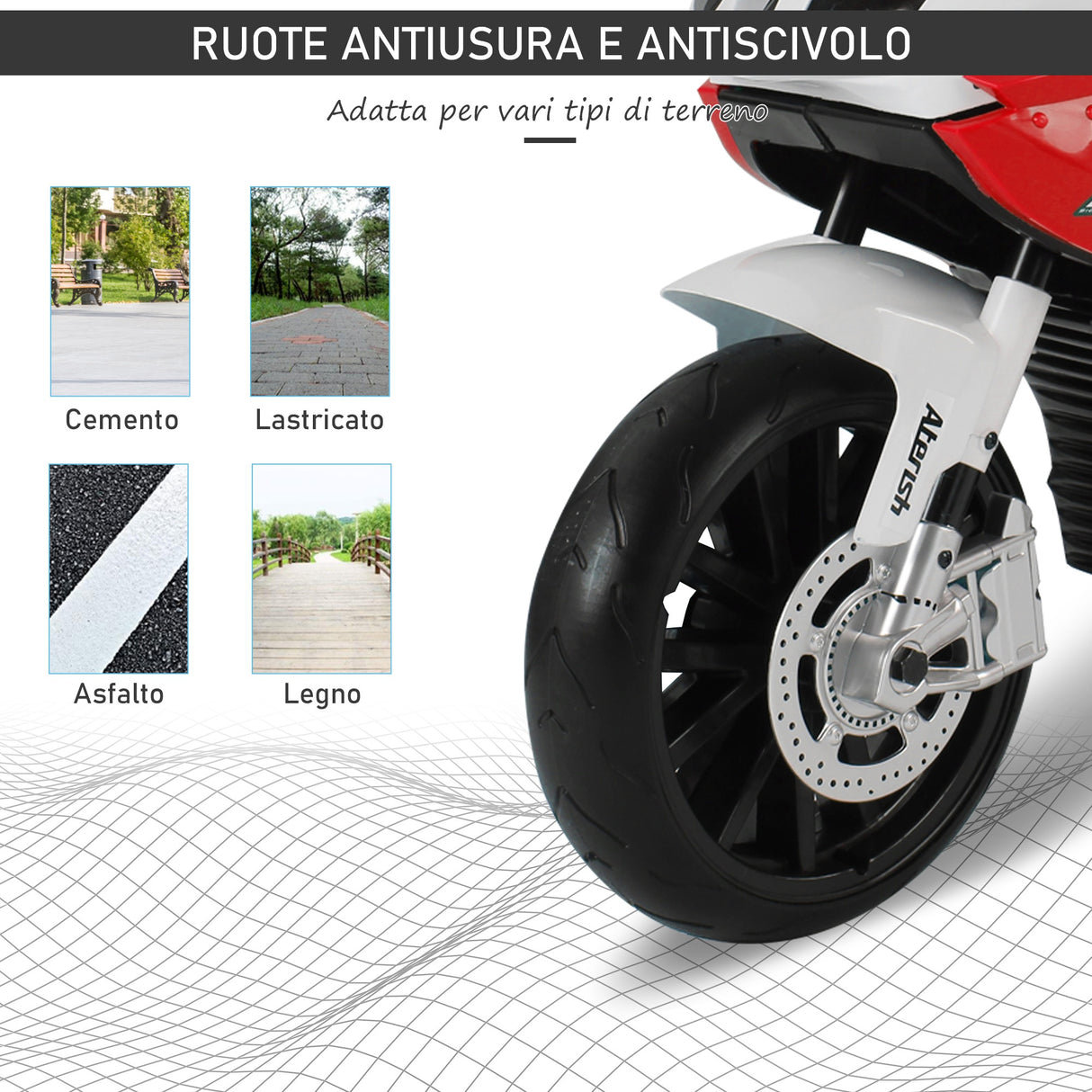 easycomfort easycomfort moto elettrica per bambini 3 8 anni con licenza bmw batteria 12v rotelle e luci 110x47x69 cm
