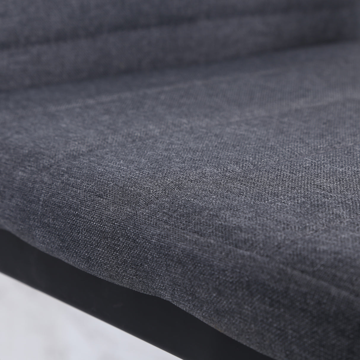 easycomfort easycomfort set 4 sedie imbottite per soggiorno o sala da pranzo sedie da cucina moderne in metallo e tessuto grigio